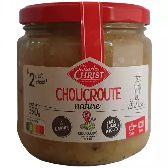 Französisches Sauerkraut von Charles Christ „CHOUCROUTE NATURE“
